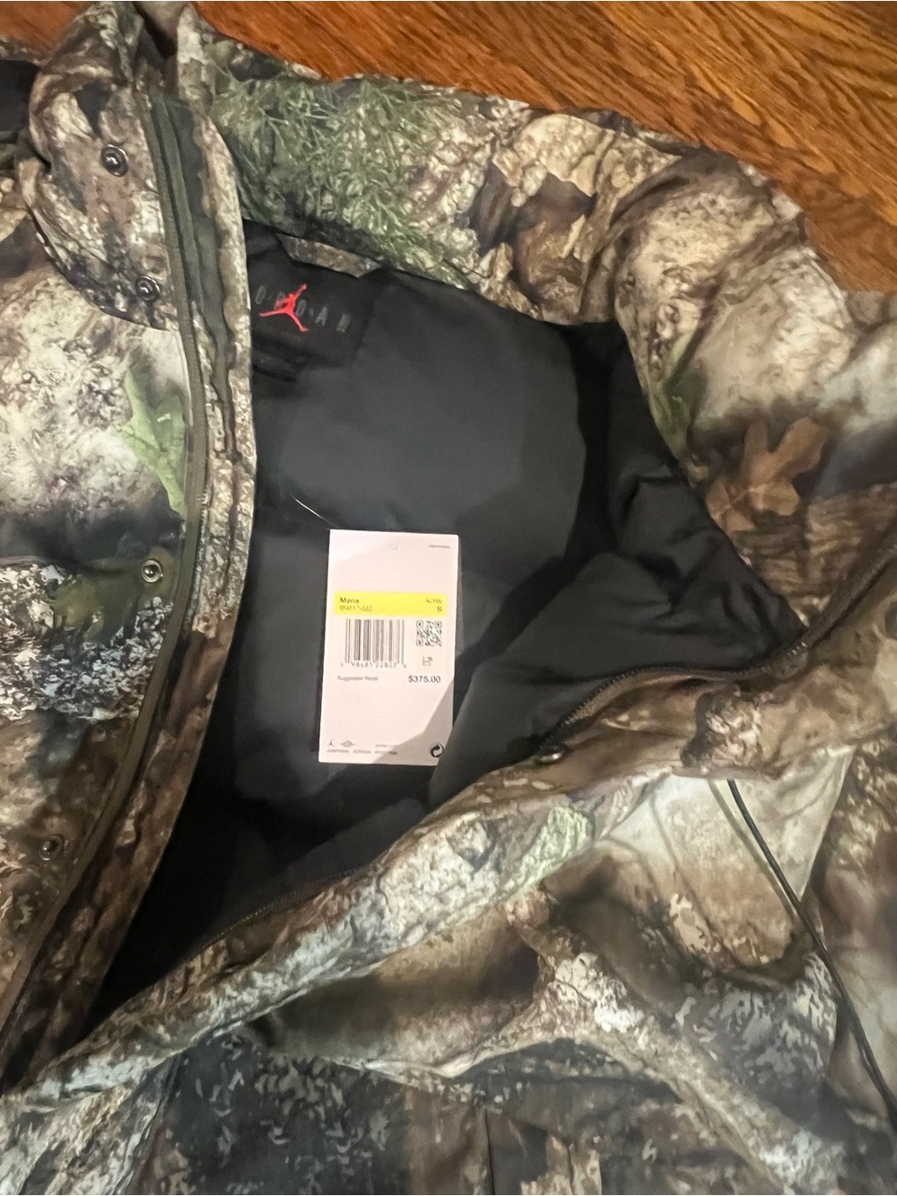Jordan Flight x Realtree APX Down Parka Jacket - Picture 4 of 5